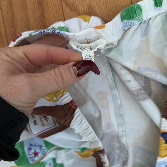 Bedhead Pajamas Set | Women XL | Prosecco/Aperol | Short Sleeve Organic Cotton - Picture 7 of 7